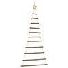 vidaXL H&auml;ngender Weihnachtsbaum mit Sternspitze 74x150 cm Naturzweig