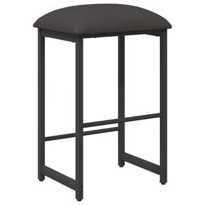 vidaXL Barhocker Dunkelgrau 40 x 32 x 64 cm Holzwerkstoff