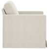 vidaXL Sofa Creme Gesamtabmessungen: 78 x 78 x 80 cm (B x T x H) Samt