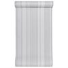 vidaXL Vliestapete 3D Streifenmuster Grau 10x0,53 m