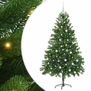 vidaXL Weihnachtsbaum mit 300 LEDs mit St&auml;nder Gr&uuml;n 180 cm PE
