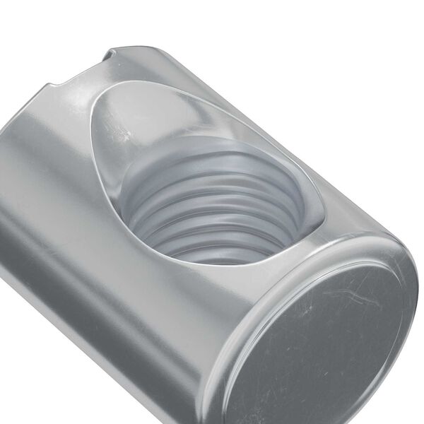 vidaXL M&ouml;belzylinder-Mutter 3462 pcs Zink-beschichtet M6 x 13 mm Eisen