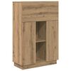 vidaXL Schreibtisch Artisan-Eiche Holzwerkstoff 71.5 x 31.5 x 106.5 cm