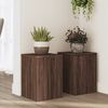 vidaXL Pflanzenst&auml;nder 2 Stk. Braun Eiche 25x25x35 cm Holzwerkstoff