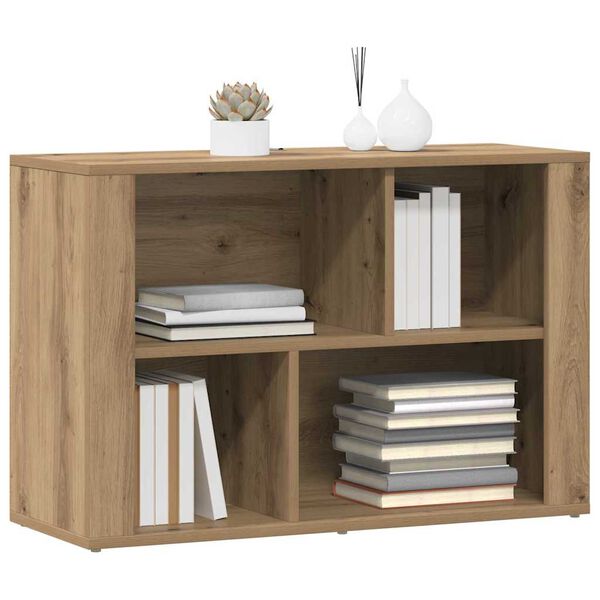 vidaXL Sideboard Artisan-Eiche 80 x 30 x 53 cm Holzwerkstoff
