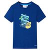Kinder-T-Shirt Dunkelblau 128