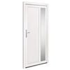 vidaXL Haust&uuml;r Wei&szlig; 98x200 cm PVC
