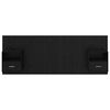 vidaXL Kopfteil mit Schrank 3 pcs Schwarz Eichen-Optik Holzwerkstoff