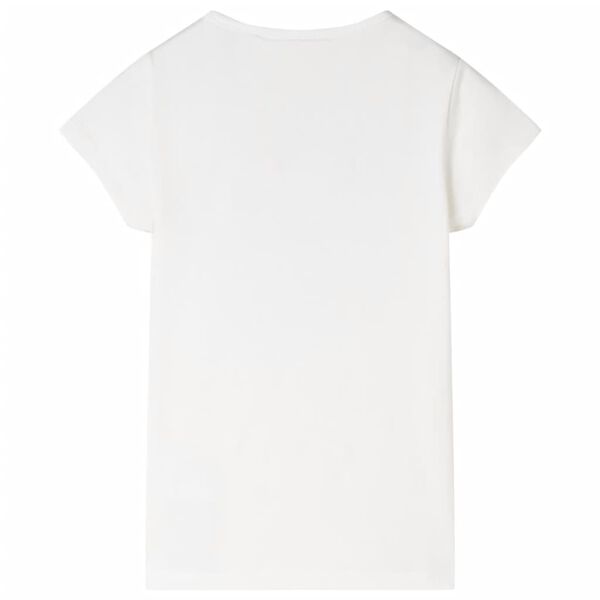 Kinder T-Shirt Ecru 140