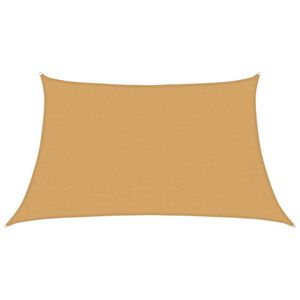 vidaXL Sonnensegel 160 g/m&sup2; Trapez Hellgrau 3/4x2 m HDPE