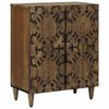 vidaXL Aufbewahrungs-Sideboard Braun 60 x 33,5 x 75 cm
