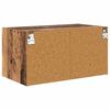 vidaXL Wandschrank Wandmontiert Altholz 68 x 37 x 35 cm Holzwerkstoff