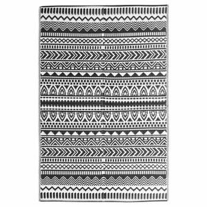 vidaXL Outdoor-Teppich ARAKIL Schwarz 160x230 cm PP