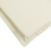 vidaXL Sonnenliegen-Auflage Creme 200x50x3 cm Oxford-Gewebe