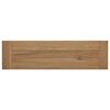 vidaXL Bank 110 cm Massivholz Teak