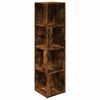 vidaXL Eckregal R&auml;uchereiche 33x33x132 cm Holzwerkstoff