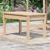 vidaXL Gartenbank 80x44x45 cm Massivholz Kiefer