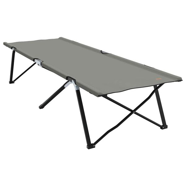 vidaXL Klapp Schlafbett fürs Camping Grau 206 x 76 x 74 cm
