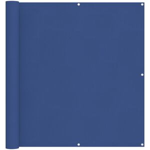 vidaXL Balkonsichtschutz Blau 110 x 600 cm Oxford-Stoff