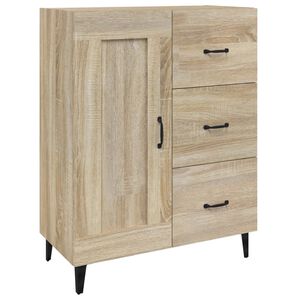 vidaXL Sideboard Sonoma-Eiche 69,5x34x90 cm Holzwerkstoff