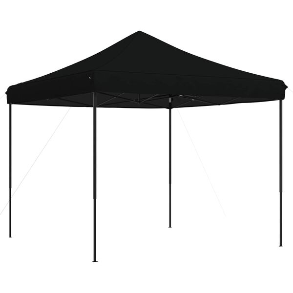 vidaXL Partyzelt Faltbar Pop-Up Schwarz 292x292x315 cm