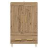 vidaXL Highboard Artisan-Eiche 69,5 x 31 x 115 cm Holzwerkstoff