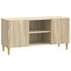 vidaXL TV-Schr&auml;nk Sonoma-Eiche 102 x 34,5 x 50 cm Holzwerkstoff