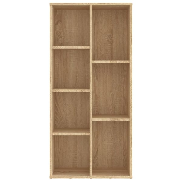 vidaXL Bücherregal Sonoma-Eiche 50x25x106 cm Holzwerkstoff