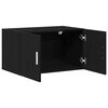 vidaXL Wandschrank Schwarze Eiche 70 x 42,5 x 40 cm Holzwerkstoff