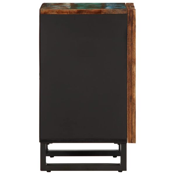 vidaXL Badschrank 38x34x58 cm Massivholz Akazie