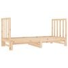 vidaXL Tagesbett Ausziehbar 2x(90x190) cm Massivholz Kiefer
