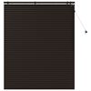 vidaXL Venezianische Jalousie Dunkelbraun 130 x 160 cm 35 mm