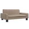 vidaXL Hundebett Cappuccino-Braun 70x45x30 cm Kunstleder