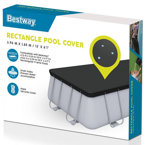 Bestway Poolabdeckung Flowclear 404x201 cm
