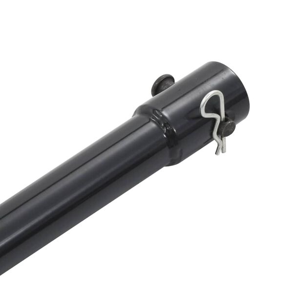 vidaXL Bohrerverl&auml;ngerung Stahl 1 m