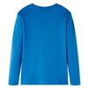 Kinder-Langarmshirt Petrolblau 92
