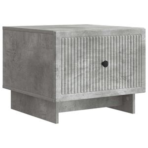 vidaXL Couchtisch Betongrau 49 x 50 x 40 cm Holzwerkstoff