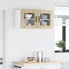 vidaXL K&uuml;chenschrank 2 pcs Sonoma-Eiche 40 x 31 x 40 cm Holzwerkstoff