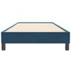 vidaXL Boxspringbett ohne Matratze Dunkelblau 90x220 cm Samt
