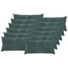 vidaXL Kissenbezug 12 pcs HEERLEN Meeresblau 40 x 80 cm