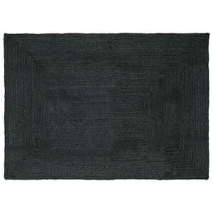 vidaXL Bereichsteppich Dunkelgrau 160 x 230 cm Jute