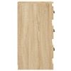 vidaXL Sideboard Sonoma-Eiche 36x35,5x67,5 cm Holzwerkstoff