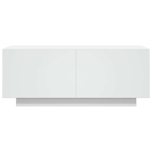 vidaXL TV-Schrank Wei&szlig; 100x35x40 cm Holzwerkstoff