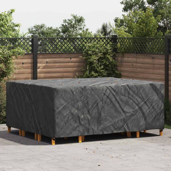 vidaXL M&ouml;belbezug Uni Schwarz 250 x 210 x 70 cm 420D
