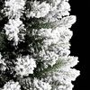 vidaXL K&uuml;nstlicher Weihnachtsbaum mit 300 LEDs mit St&auml;nder Wei&szlig; 210 cm