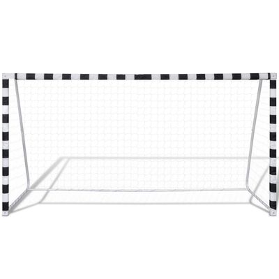 Mini Fußball Torpfosten Netz Set Stahl 300 x 90 x 160 cm