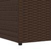 vidaXL Garden-Auflagenbox Braun 150x100x100 cm Poly Rattan