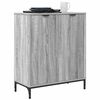 vidaXL Sideboard Graues Sonoma 69,5 x 33 x 82 cm Holzwerkstoff