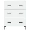 vidaXL Highboard Wei&szlig; 69,5x34x180 cm Holzwerkstoff