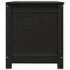 vidaXL Truhe Schwarz 80x40x45,5 cm Massivholz Kiefer